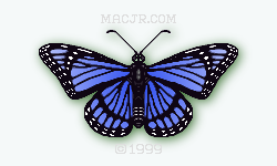 The Blue Butterfly (version A)