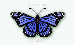 The A version of the 2015 Blue Butterfly