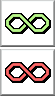 spacer graphic - infinity symbol